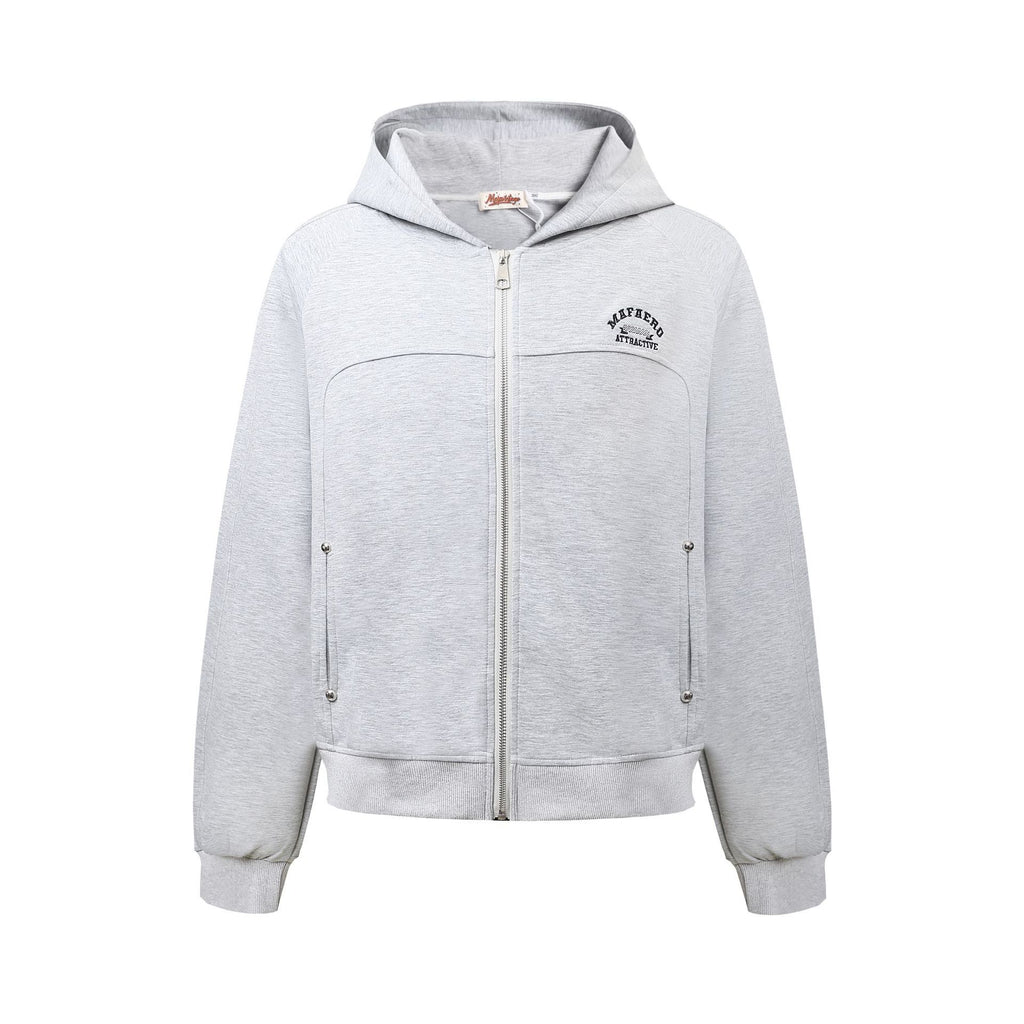 zip-up hoodie