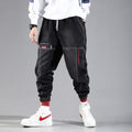 New Streetwear Hip Hop Cargo Pants Men's Jeans Elastic Harun Joggers In Autumn and Spring Men ClothIng