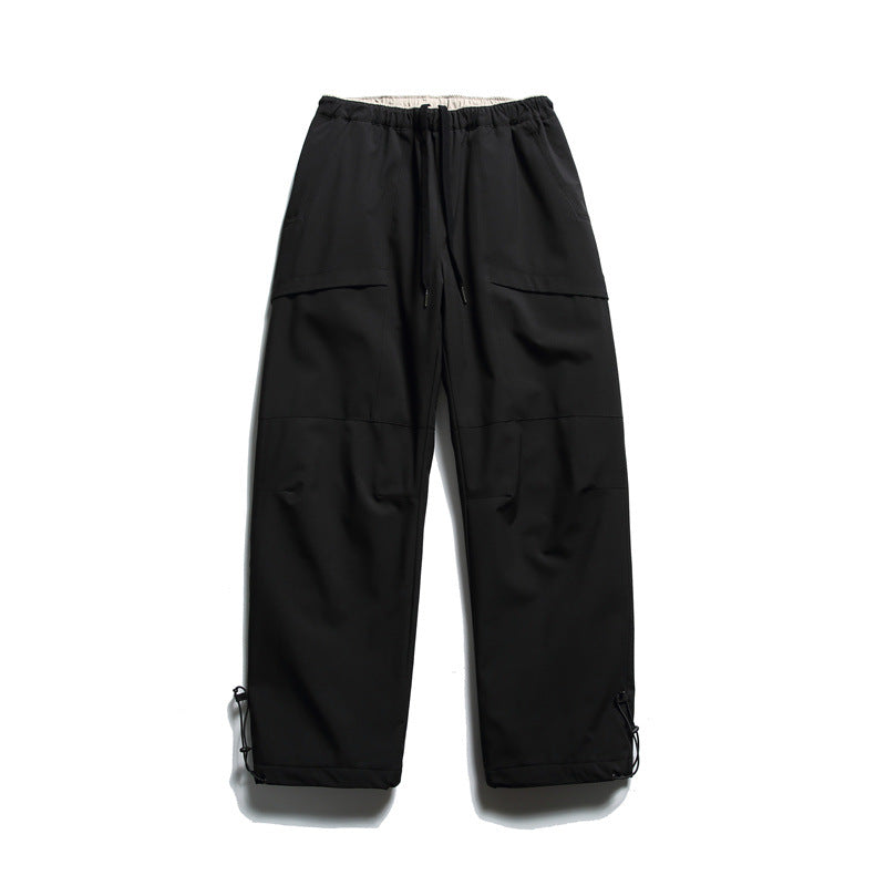 Relaxed Fit Fleece-Lined Cargo Pants
